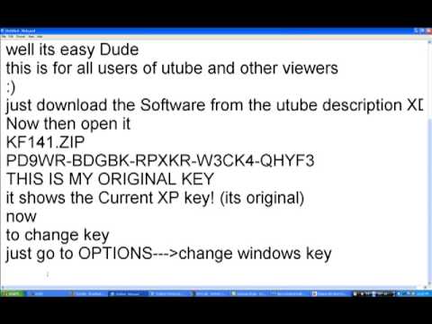 windows xp professional product key free